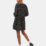 Black-Crepe-Blouson-Knee-Length-Long-Sleeve-Dress-TCW5361-2903_2.jpg