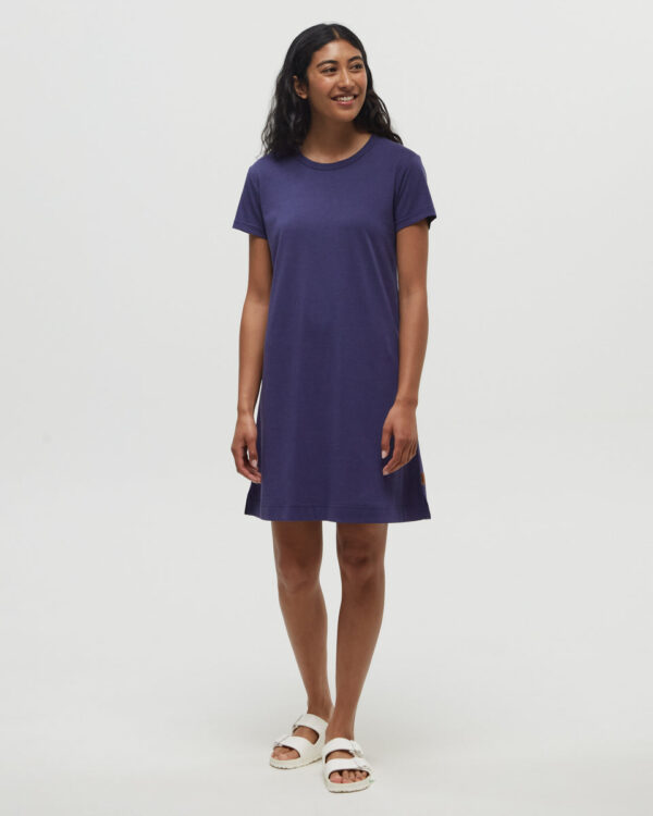 Blue-Crew-Neck-Shortsleeve-Dress-TCW6234-4171_4.jpg Blue-Crew-Neck-Shortsleeve-Dress-TCW6234-4171_4.jpg