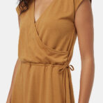 Brown-Knee-Length-V-Neck-Wrap-Front-Dress-TCW6067-0061_3.jpg