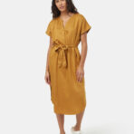 Brown-V-Neck-Cap-Sleeve-Belted-Midi-Dress-TCW6081-0061_1.jpg