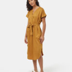 Brown-V-Neck-Cap-Sleeve-Belted-Midi-Dress-TCW6081-0061_2.jpg