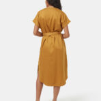 Brown-V-Neck-Cap-Sleeve-Belted-Midi-Dress-TCW6081-0061_4.jpg