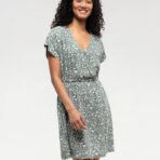 Green-Knee-Length-V-Neck-Patterned-Wrap-Dress-TCW5704-5313_1.jpg