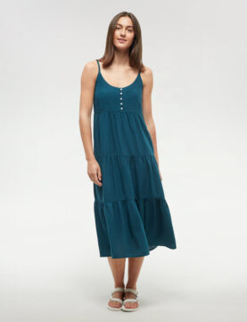 Hopewell Dress - Teal Green