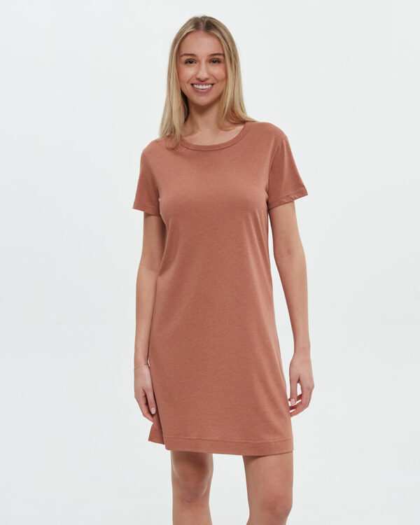 Orange-Crew-Neck-Shortsleeve-Dress-TCW6234-3438_1.jpg Orange-Crew-Neck-Shortsleeve-Dress-TCW6234-3438_1.jpg
