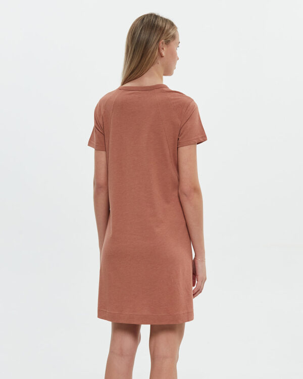 Orange-Crew-Neck-Shortsleeve-Dress-TCW6234-3438_2.jpg Orange-Crew-Neck-Shortsleeve-Dress-TCW6234-3438_2.jpg