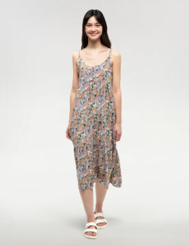 EcoWoven Crepe Hopewell Dress - Pink