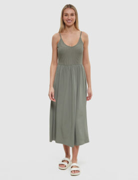 Juneau Dress - Agave Green