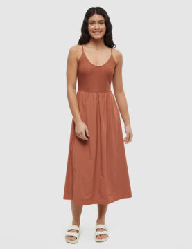 Juneau Dress - Clay Tile